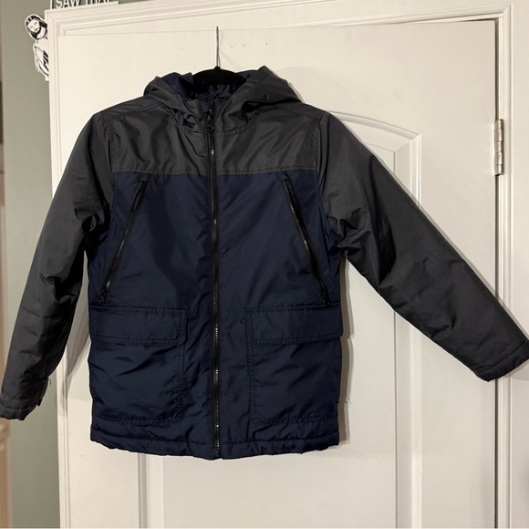 Old Navy Other - Old Navy Kids Puffer Jacket - Navy and Grey